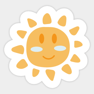 Sunny Happy Sunny Sticker